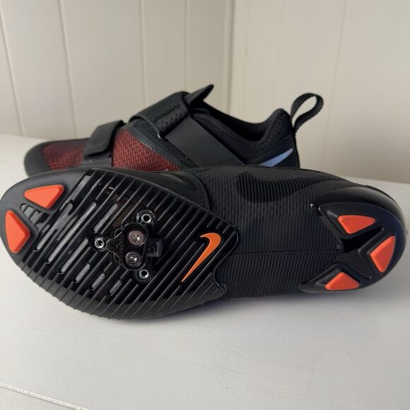 NEW Nike Superrep Indoor Cycling Shoes SZ 11 Black Hyper Crimson CW2191-008 MENS - Picture 2 of 12